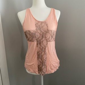 Light Pink across Tank Top